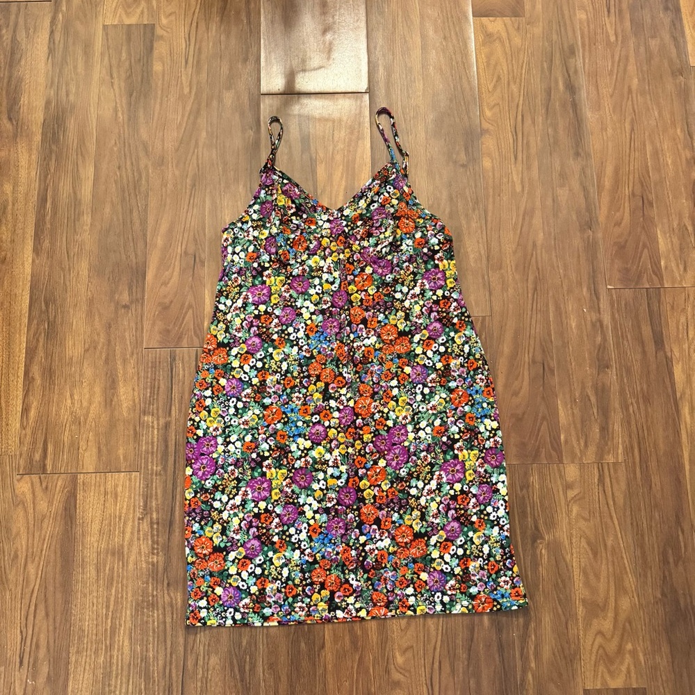 SHEIN Floral Spaghetti Strap Dress
